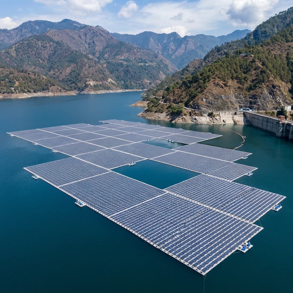 Tehri Dam's Floating Solar: A 500MW Game Changer